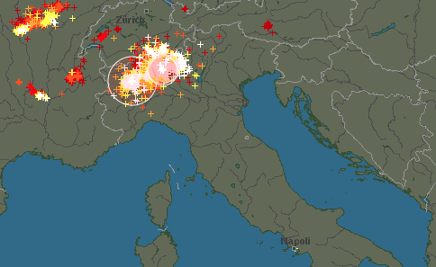 Fulmini 7 agosto 2018